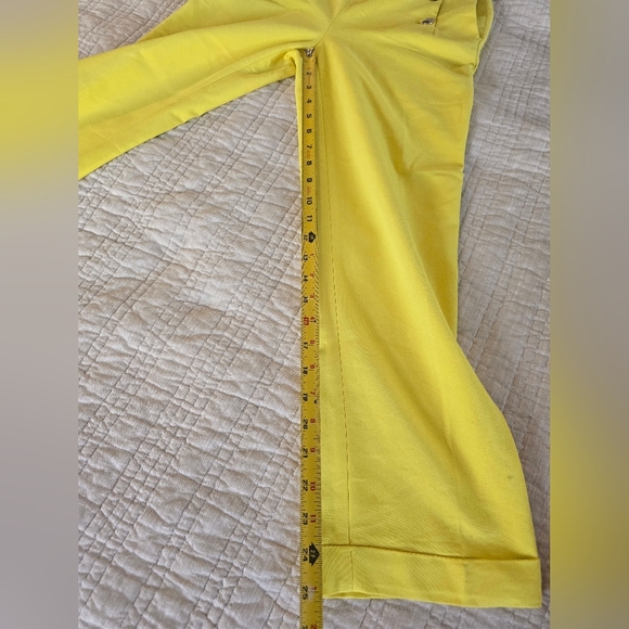 Zara Bright Yellow Pants XS - Picture 6 of 8